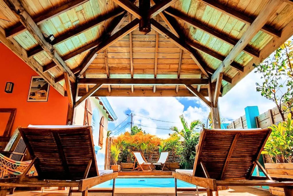 Villa Anolis, Sainte Luce, Piscine, Vue Mer, 4* Экстерьер фото