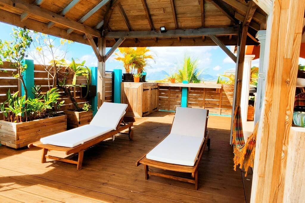 Villa Anolis, Sainte Luce, Piscine, Vue Mer, 4* Экстерьер фото